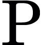 Alphabet-P